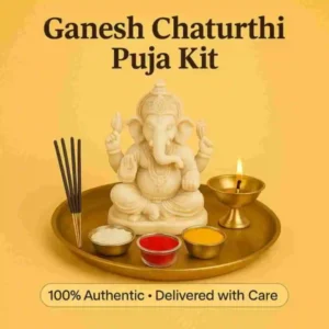 Ganesh Chaturthi Puja Samagri Kit | Complete Puja Essentials for Home & Office | Eco-friendly Ganesh Puja Set