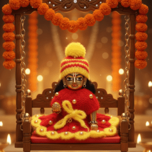 Divine Elegance Laddu Gopal Dress Collection – Velvet & Woolen Designer Outfits