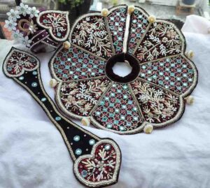 Perfect Poshak for Wedding Season | Laddu Gopal Dress Set (Size 2) with Pagdi, Patka & Lehnga | Premium Wedding Outfit for Thakur Ji